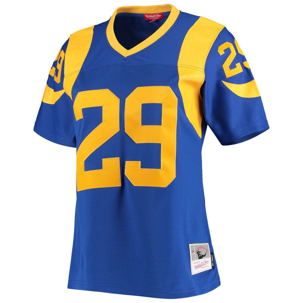 Eric Dickerson Los Angeles Rams Mitchell & Ness Women's Legacy Replica Team Jersey - Royal Official NFL Team Apparel Football Fan Gear