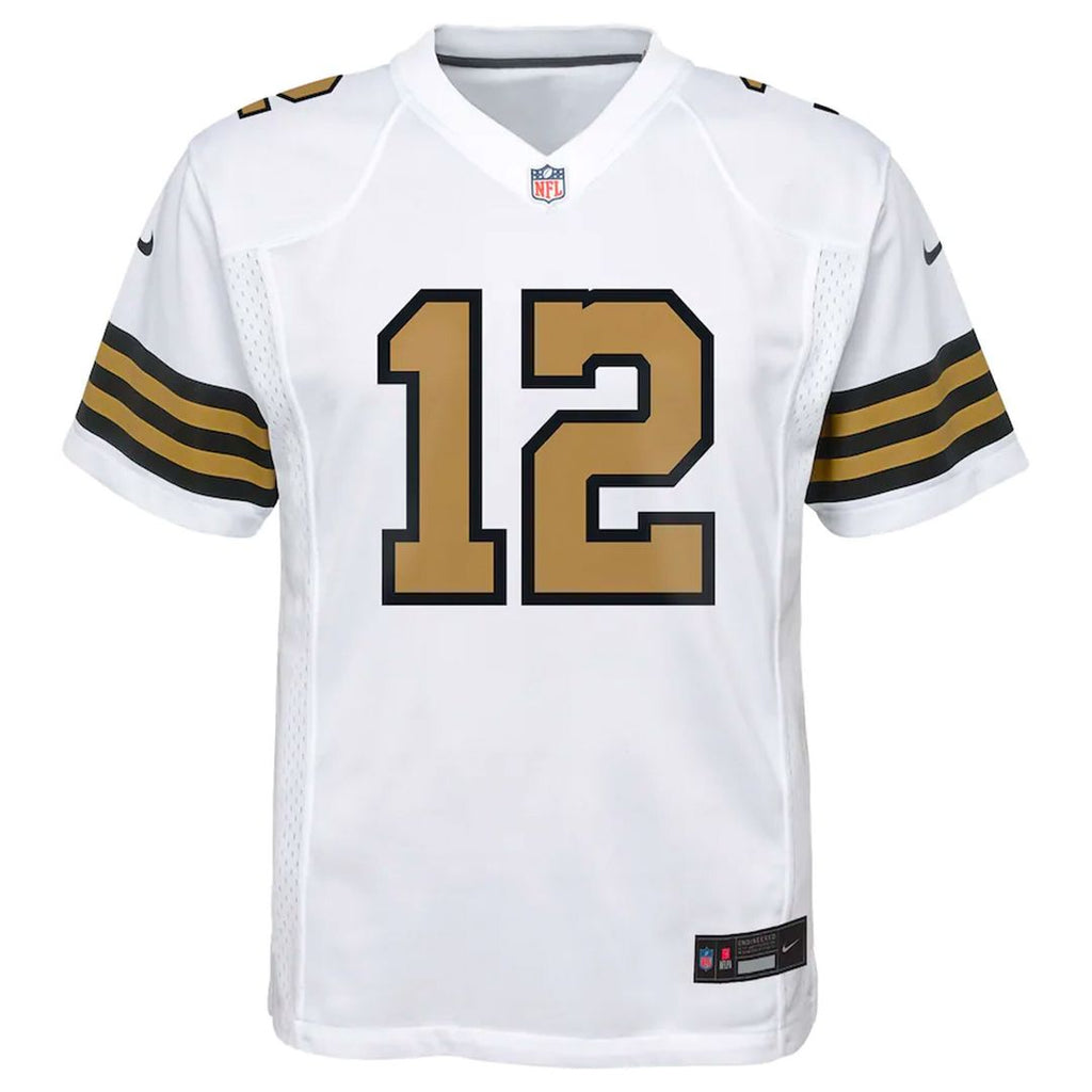 Chris Olave New Orleans Saints Nike Youth Game Jersey - Black Official NFL Team Apparel Football Fan Gear