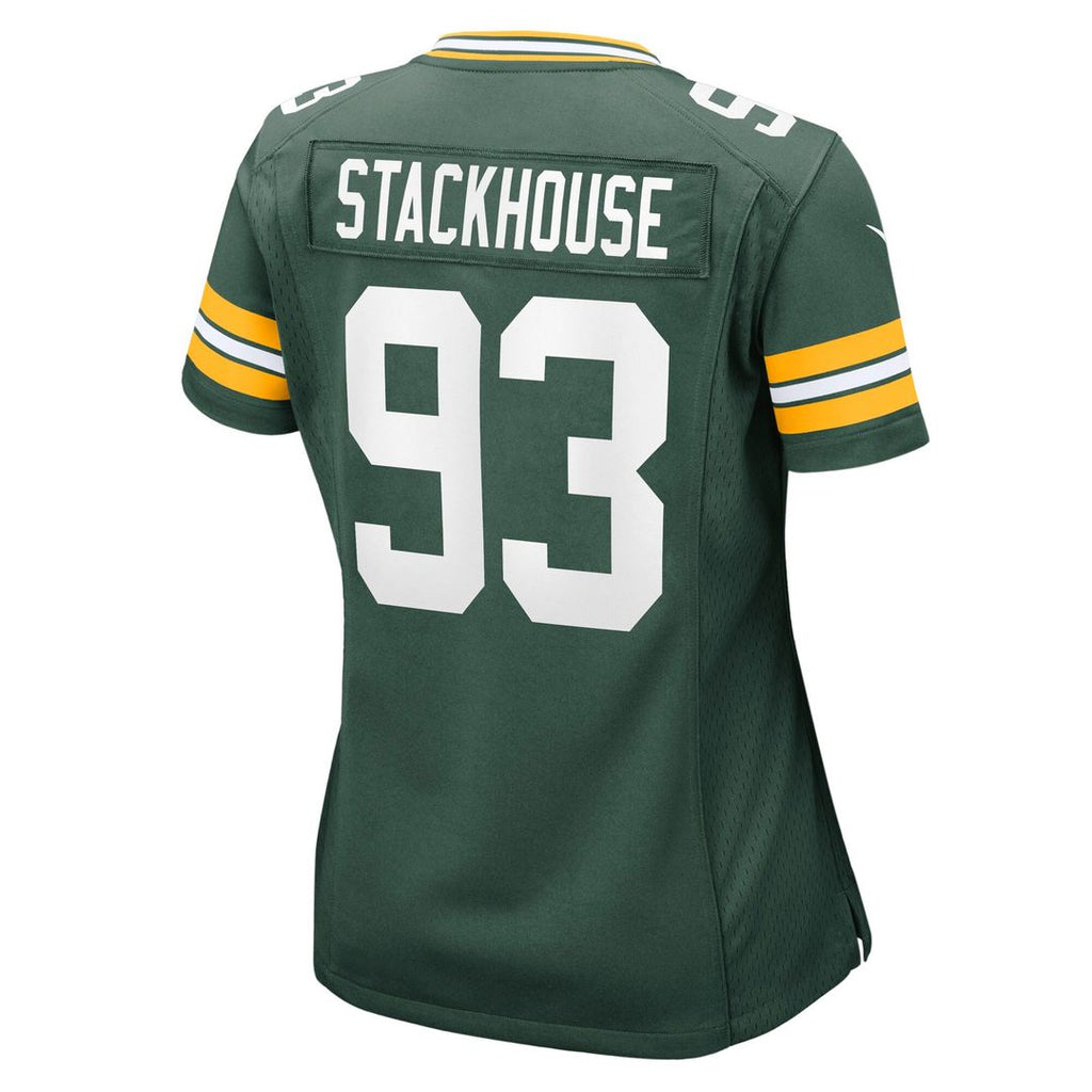Nazir Stackhouse Green Bay Packers Nike Women's Team Game Jersey - Green Official NFL Team Apparel Football Fan Gear