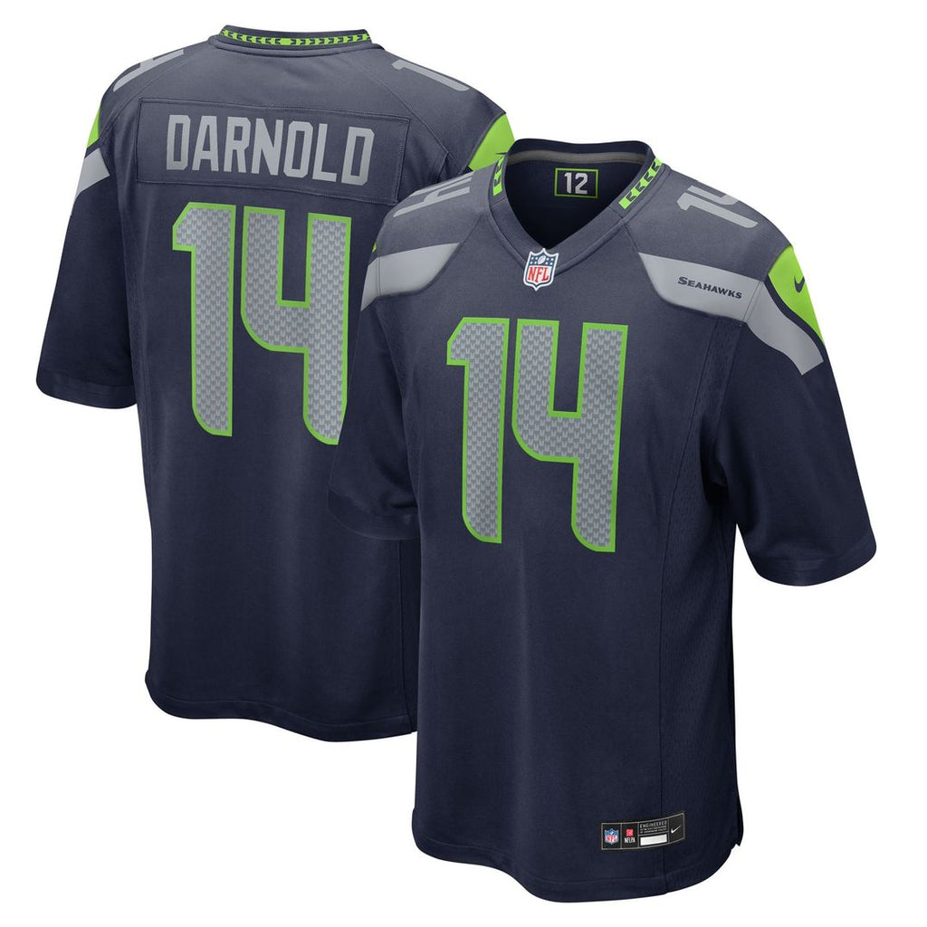 Sam Darnold Seattle Seahawks Nike Team Game Jersey - College Navy Official NFL Team Apparel Football Fan Gear