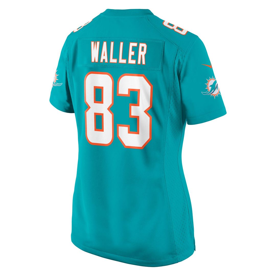 Darren Waller Miami Dolphins Nike Women's Team Game Jersey - Aqua Official NFL Team Apparel Football Fan Gear