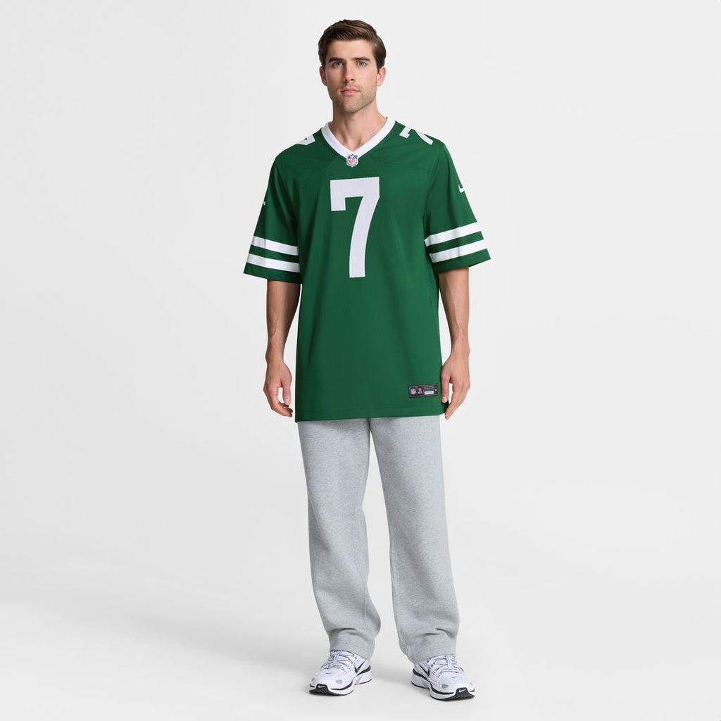 Geno Smith New York Jets Nike Game Jersey - Legacy Green Official NFL Team Apparel Football Fan Gear