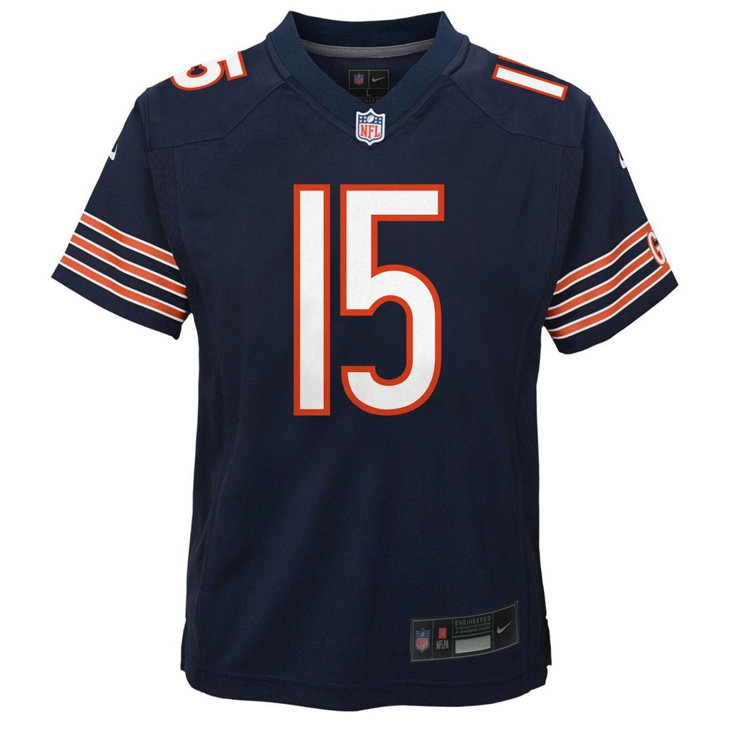 Rome Odunze Chicago Bears Nike Youth Game Jersey - Navy Official NFL Team Apparel Football Fan Gear