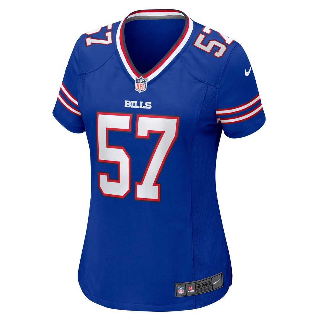 A.J. Epenesa Buffalo Bills Nike Women's Game Jersey - Royal Official NFL Team Apparel Football Fan Gear