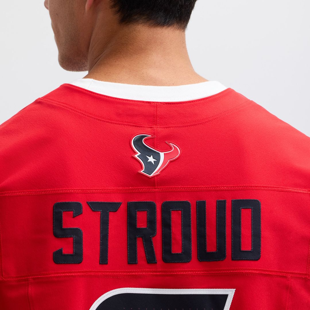 C.J. Stroud Houston Texans Nike Alternate Vapor F.U.S.E. Elite Jersey - Red Official NFL Team Apparel Football Fan Gear