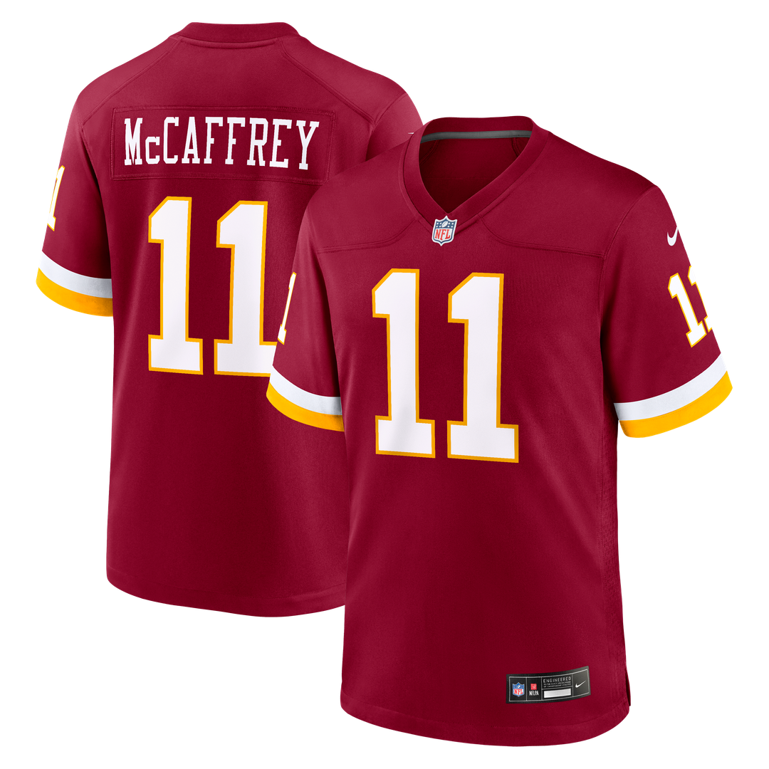 Luke McCaffrey Washington Commanders Nike Game Jersey - Burgundy Official NFL Team Apparel Football Fan Gear
