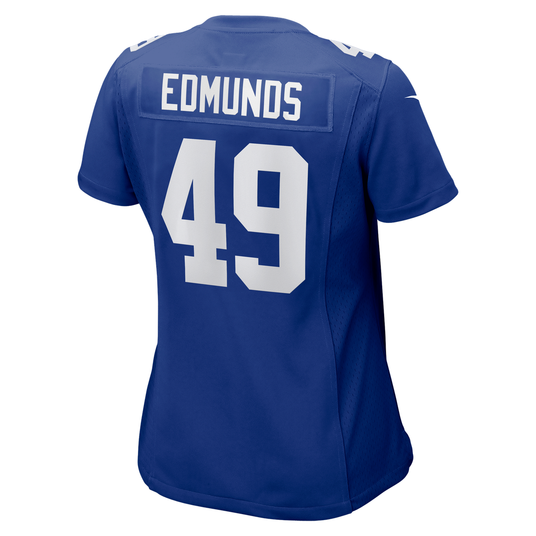 Tremaine Edmunds New York Giants Nike Women's Team Game Jersey - Royal Official NFL Team Apparel Football Fan Gear