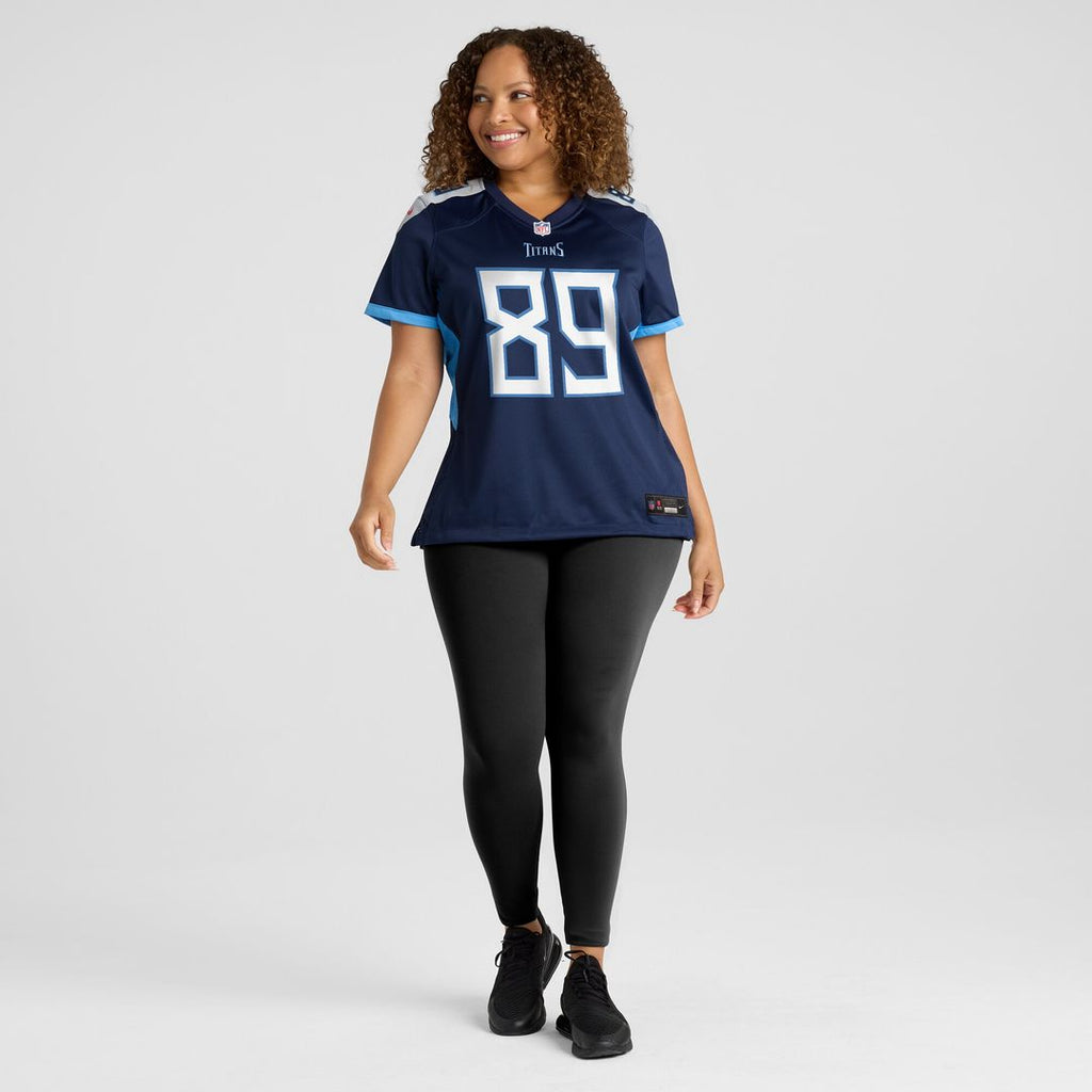 Frank Wycheck Tennessee Titans Nike Women's Game Retired Player Jersey - Navy Official NFL Team Apparel Football Fan Gear