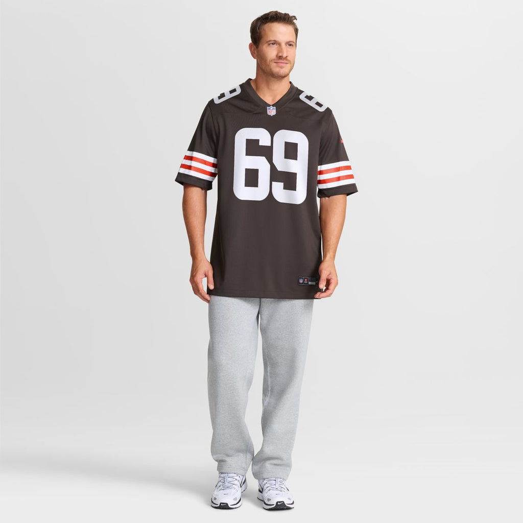 Tyre Phillips Cleveland Browns Nike Team Game Jersey - Brown Official NFL Team Apparel Football Fan Gear