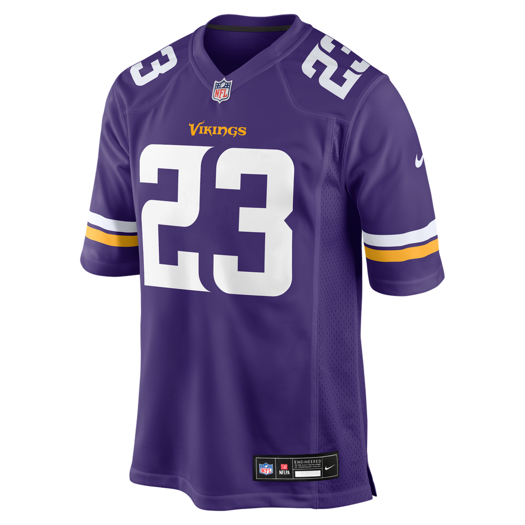James Pierre Minnesota Vikings Nike Team Game Jersey - Purple Official NFL Team Apparel Football Fan Gear