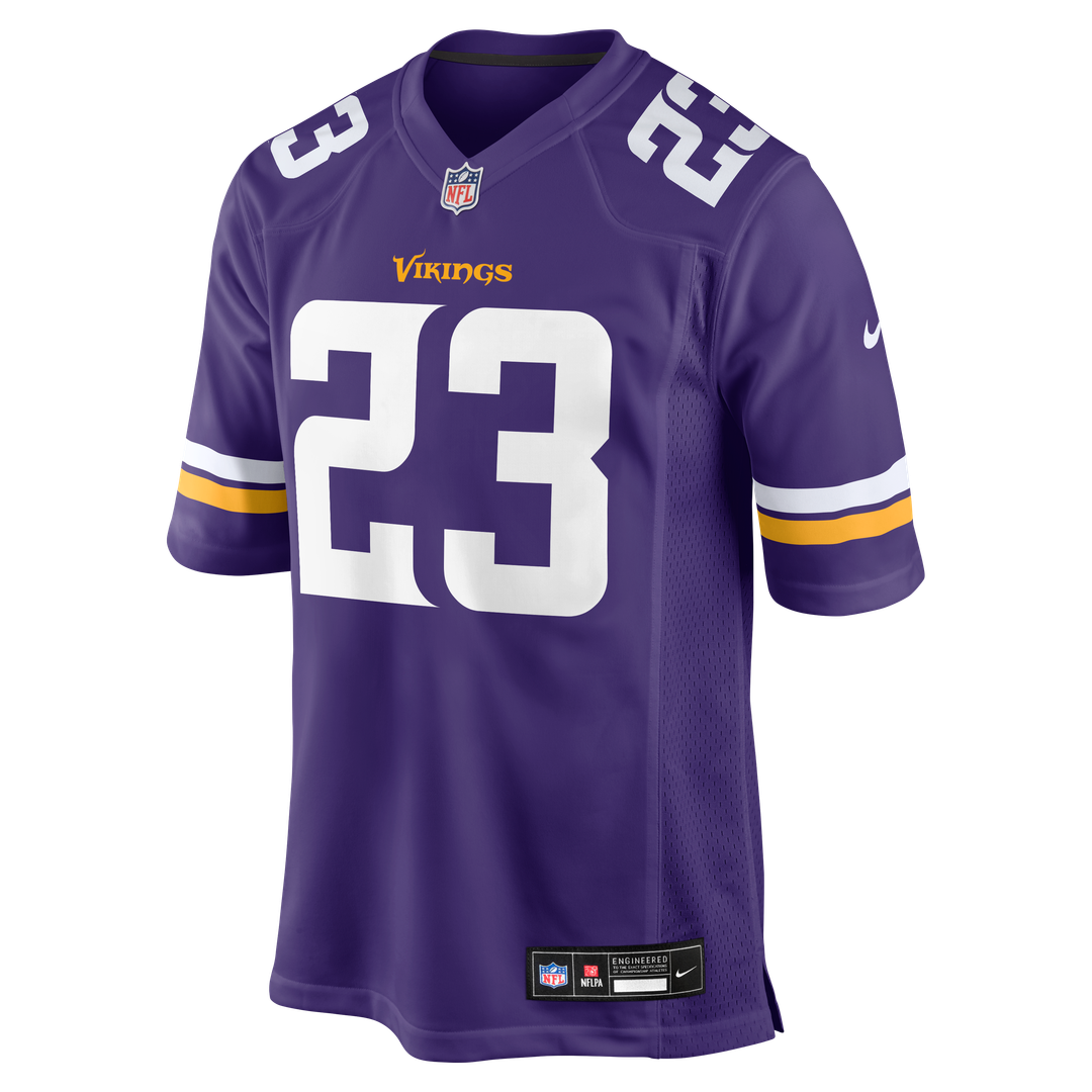James Pierre Minnesota Vikings Nike Team Game Jersey - Purple Official NFL Team Apparel Football Fan Gear