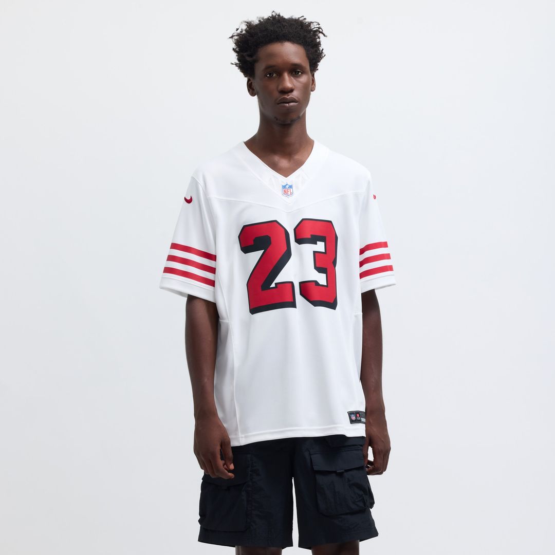 Christian McCaffrey San Francisco 49ers Nike Vapor F.U.S.E. Limited Jersey - Scarlet Official NFL Team Apparel Football Fan Gear
