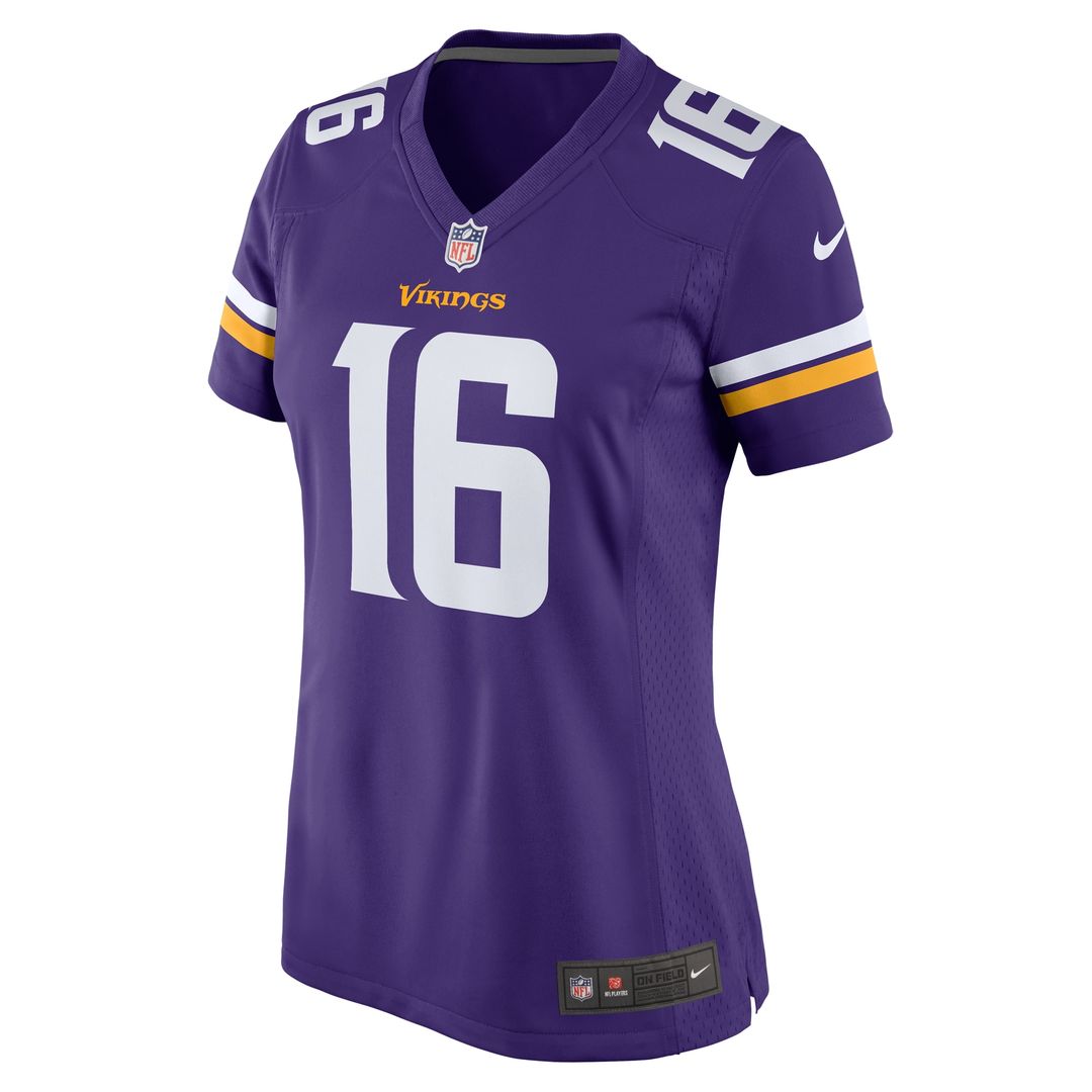Jaren Hall Minnesota Vikings Nike Women's Game Jersey - Purple Official NFL Team Apparel Football Fan Gear