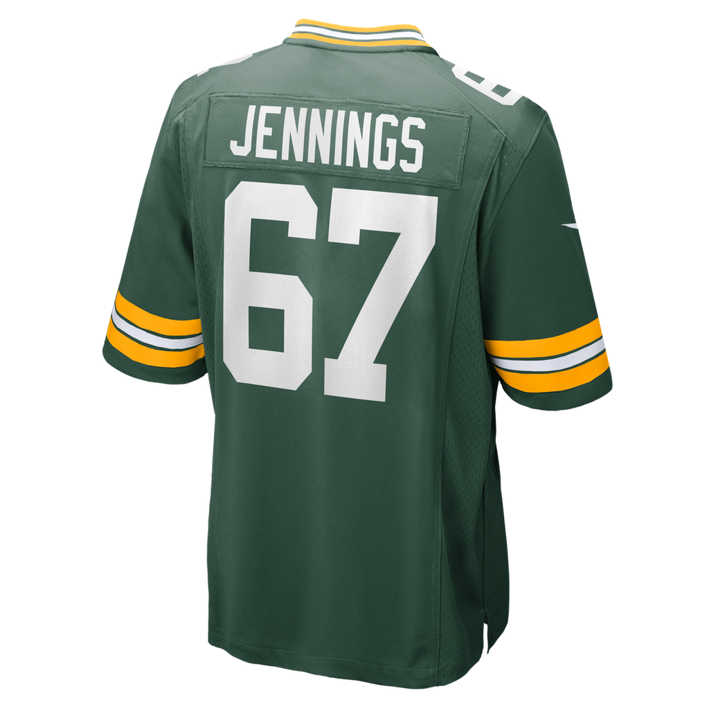 Donovan Jennings Green Bay Packers Nike Team Game Jersey - Green Official NFL Team Apparel Football Fan Gear