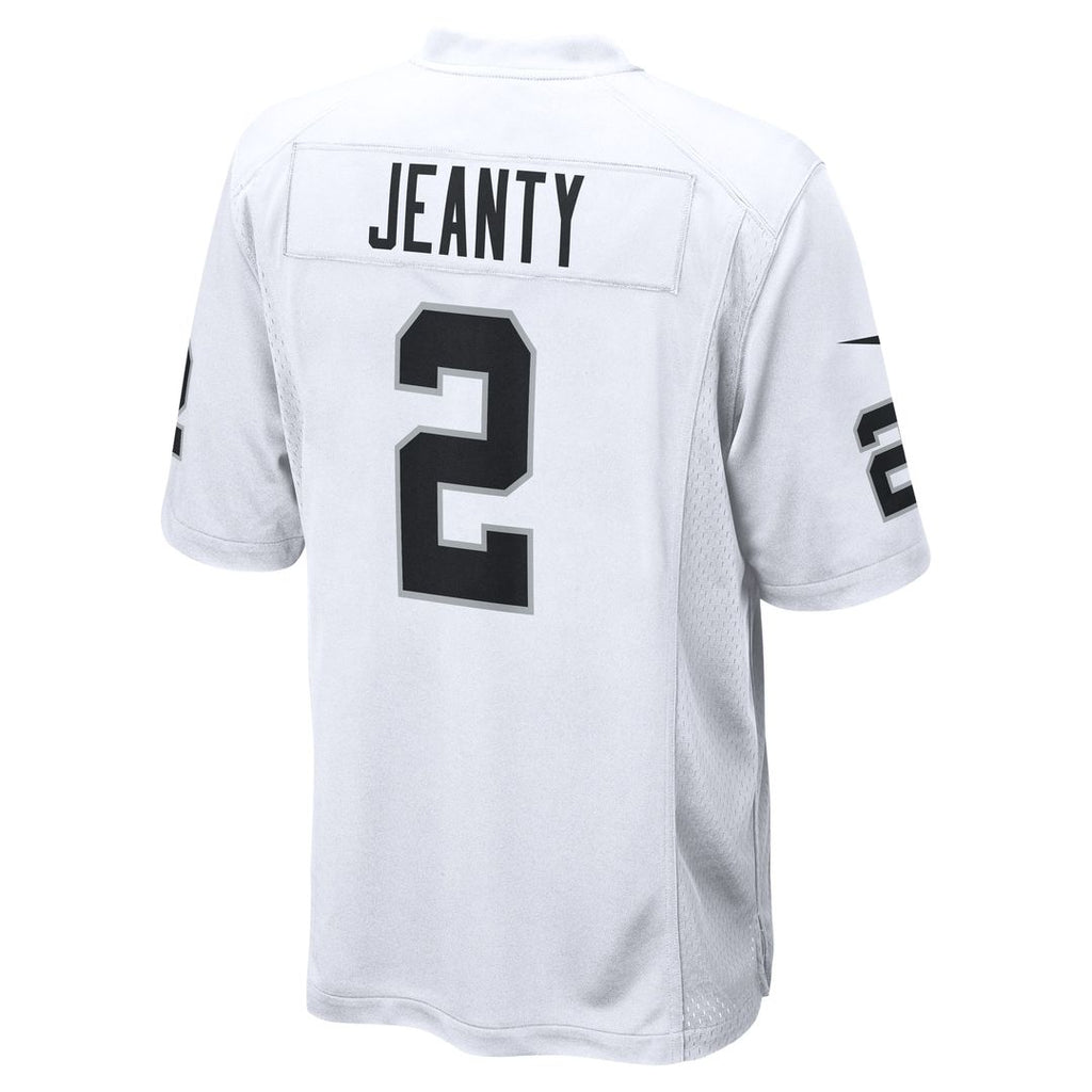 Ashton Jeanty Las Vegas Raiders Nike Game Jersey - White Official NFL Team Apparel Football Fan Gear