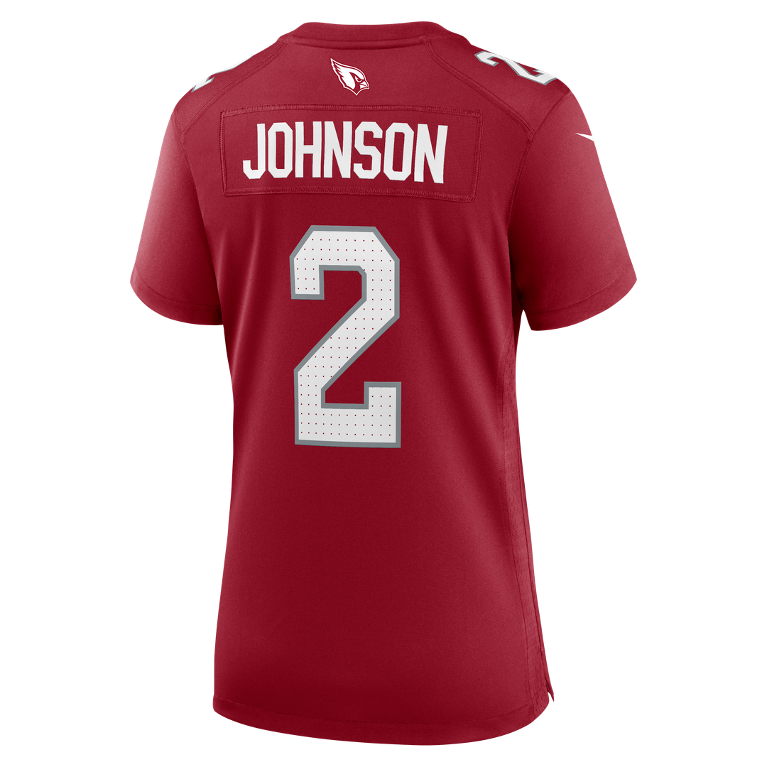Will Johnson Arizona Cardinals Nike Women's Team Game Jersey - Cardinal Official NFL Team Apparel Football Fan Gear
