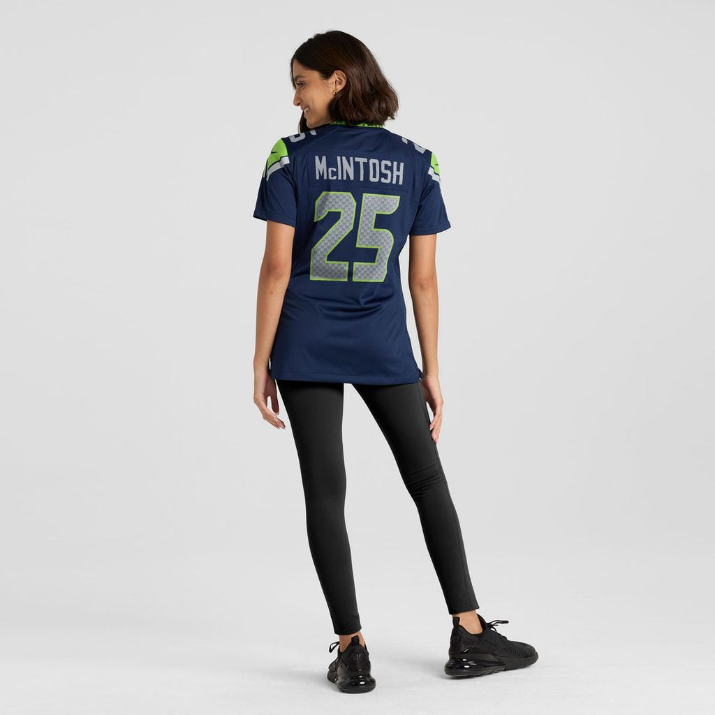 Kenny McIntosh Seattle Seahawks Nike Women's Team Game Jersey - College Navy Official NFL Team Apparel Football Fan Gear