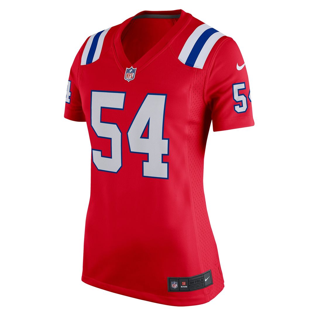 Tedy Bruschi New England Patriots Nike Women's Retired Game Jersey - Red Official NFL Team Apparel Football Fan Gear