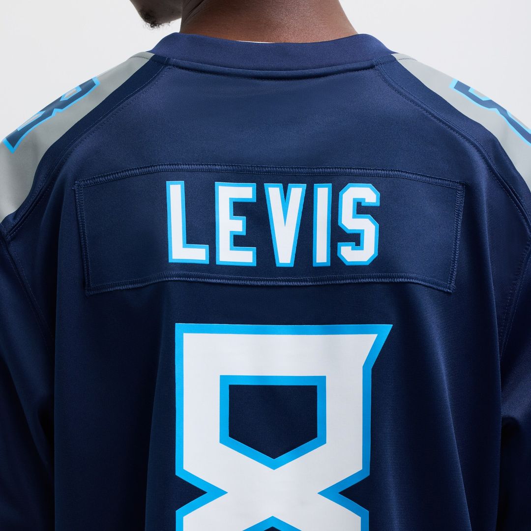 Will Levis Tennessee Titans Nike Game Jersey - Navy Official NFL Team Apparel Football Fan Gear