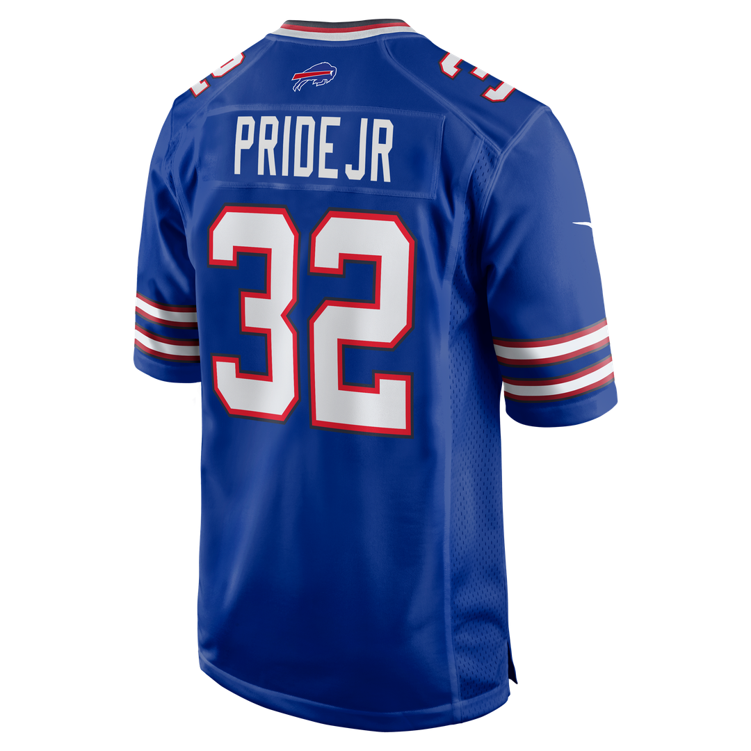 Toriano Pride Jr. Buffalo Bills Nike Team Game Jersey - Royal Official NFL Team Apparel Football Fan Gear