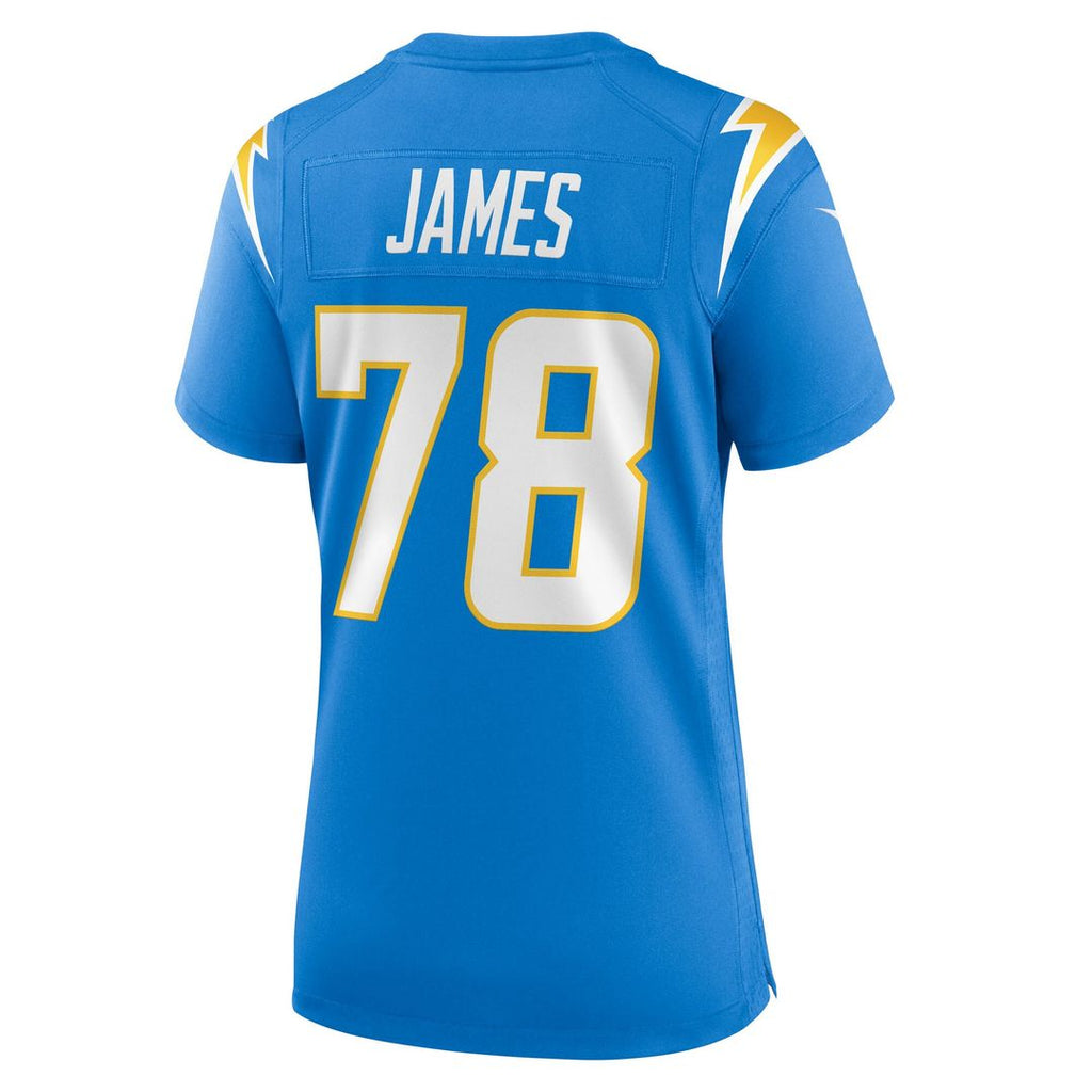 Andre James Los Angeles Chargers Nike Women's Team Game Jersey - Powder Blue Official NFL Team Apparel Football Fan Gear