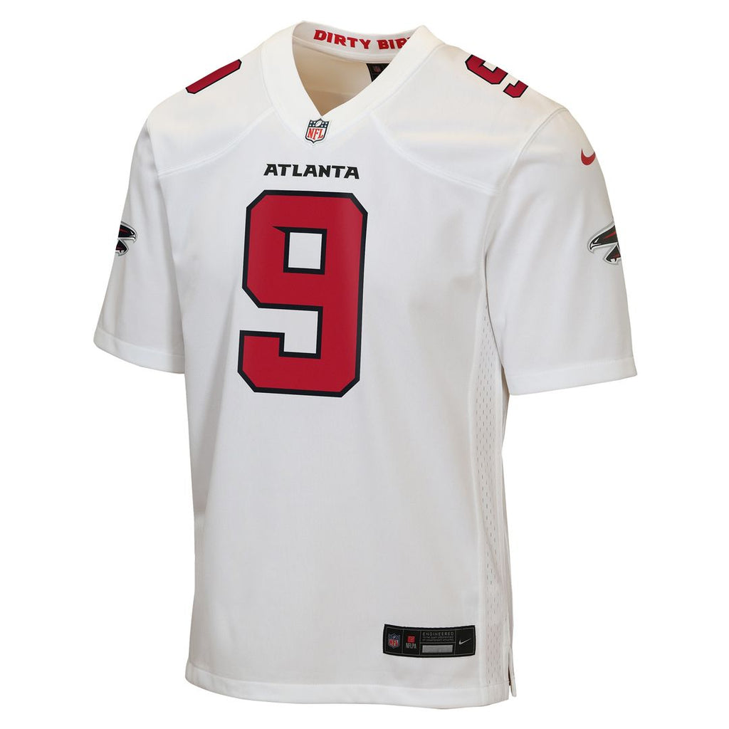Michael Penix Jr. Atlanta Falcons Nike Youth Game Jersey - White Official NFL Team Apparel Football Fan Gear