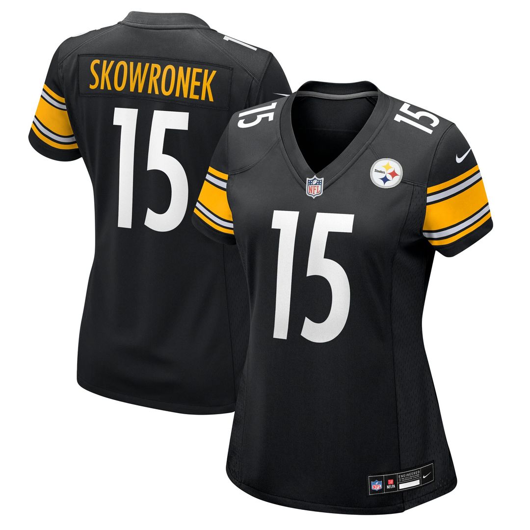 Ben Skowronek Pittsburgh Steelers Nike Women's Team Game Jersey - Black Official NFL Team Apparel Football Fan Gear