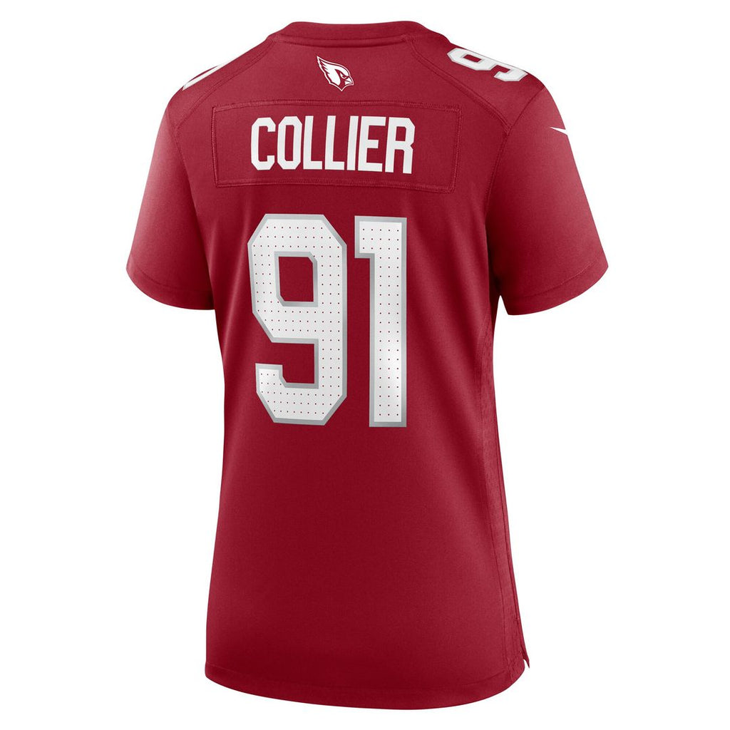 L.J. Collier Arizona Cardinals Nike Women's Game Jersey - Cardinal Official NFL Team Apparel Football Fan Gear