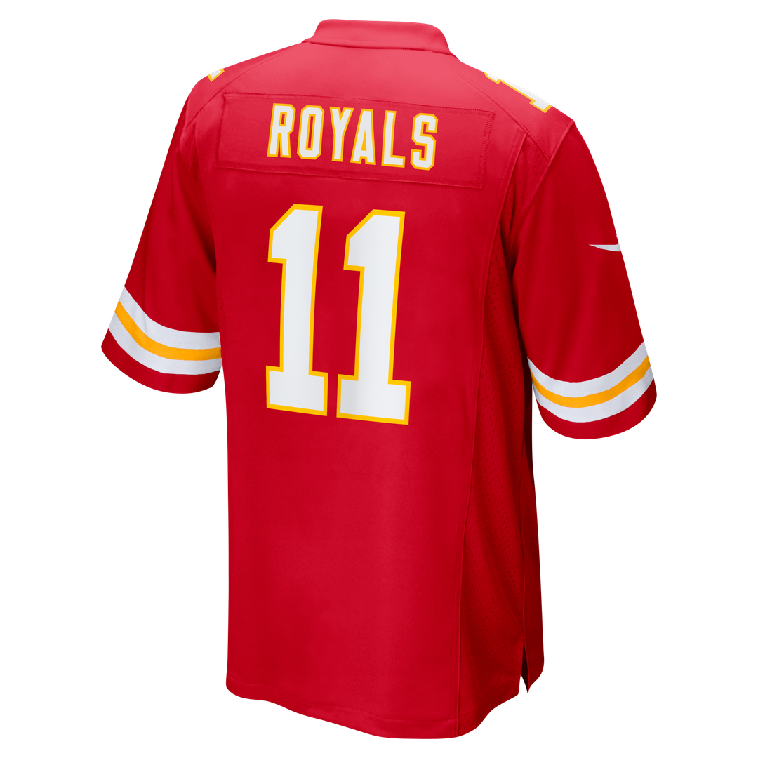 Jalen Royals Kansas City Chiefs Nike Team Game Jersey - Red Official NFL Team Apparel Football Fan Gear