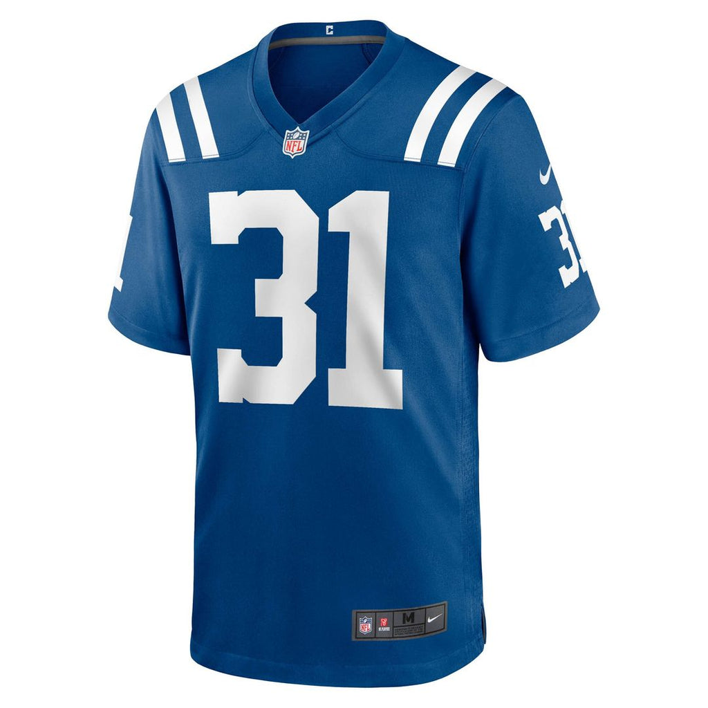 Tyler Goodson Indianapolis Colts Nike Game Jersey - Royal Official NFL Team Apparel Football Fan Gear