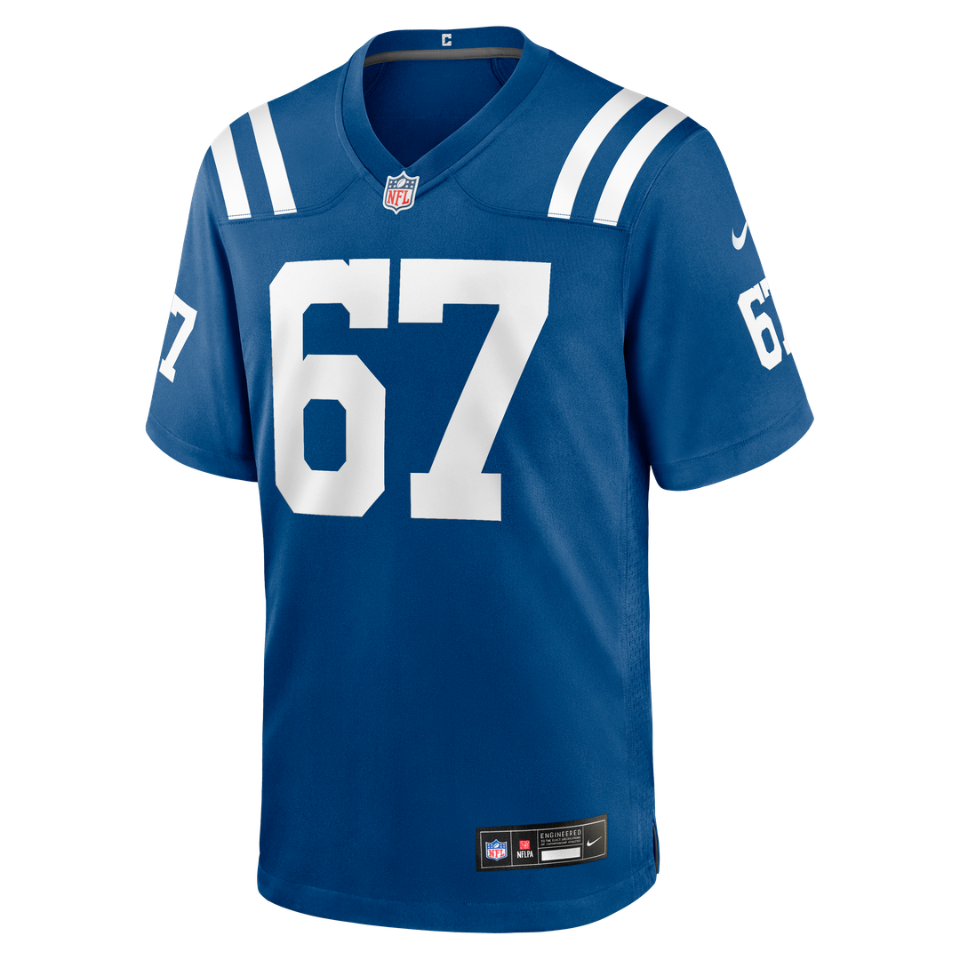 Luke Tenuta Indianapolis Colts Nike Team Game Jersey - Royal Official NFL Team Apparel Football Fan Gear