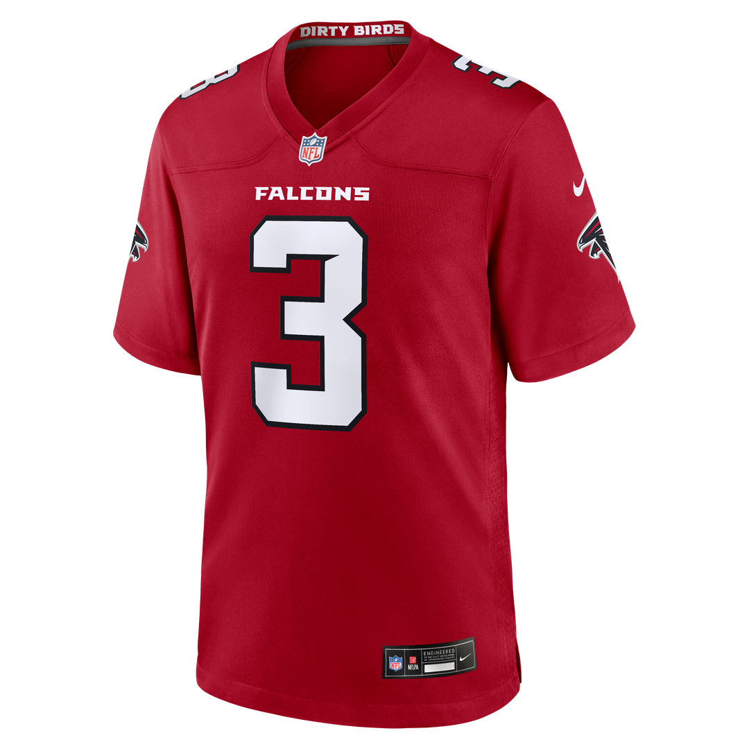 Jessie Bates III Atlanta Falcons Nike Game Jersey - Red Official NFL Team Apparel Football Fan Gear