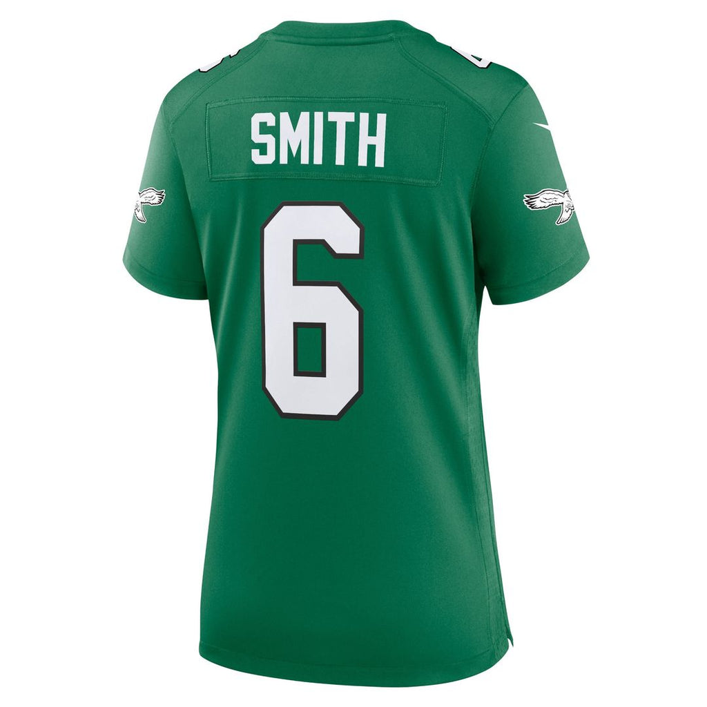 DeVonta Smith Philadelphia Eagles Nike Women's Player Jersey - Kelly Green Official NFL Team Apparel Football Fan Gear