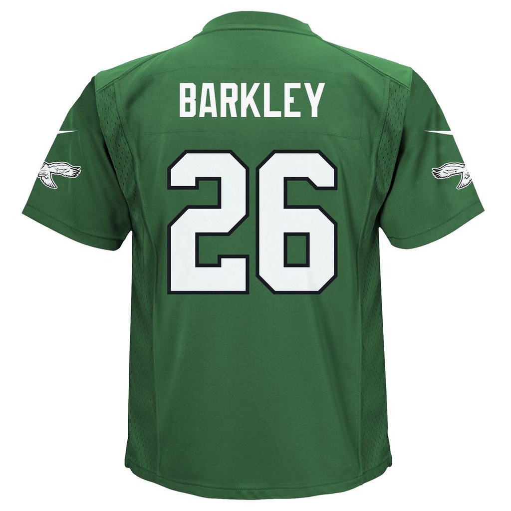 Saquon Barkley Philadelphia Eagles Nike Preschool Alternate Player Game Jersey - Kelly Green Official NFL Team Apparel Football Fan Gear