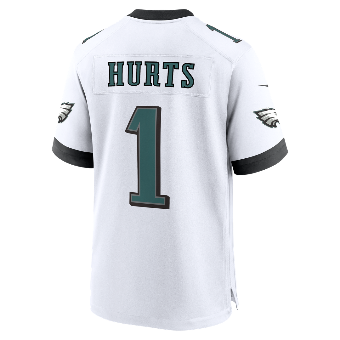 Jalen Hurts Philadelphia Eagles Nike Game Jersey - White Official NFL Team Apparel Football Fan Gear