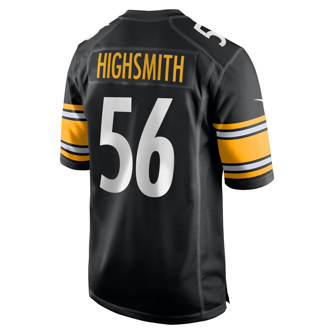 Alex Highsmith Pittsburgh Steelers Nike Game Jersey - Black Official NFL Team Apparel Football Fan Gear