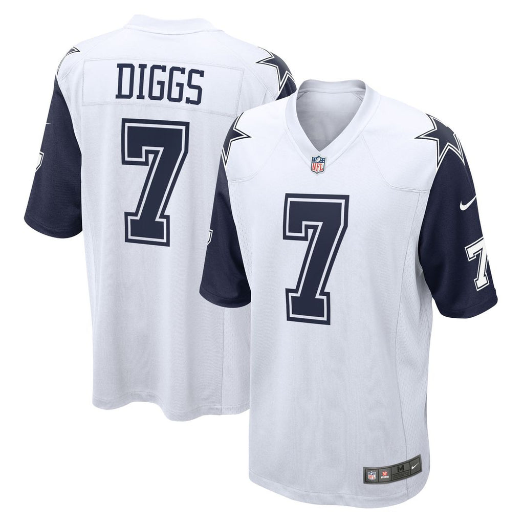 Trevon Diggs Dallas Cowboys Nike Alternate Game Team Jersey - White Official NFL Team Apparel Football Fan Gear