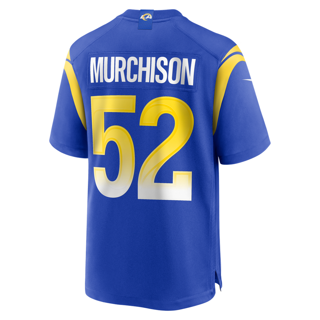 Larrell Murchison Los Angeles Rams Nike Team Game Jersey - Royal Official NFL Team Apparel Football Fan Gear