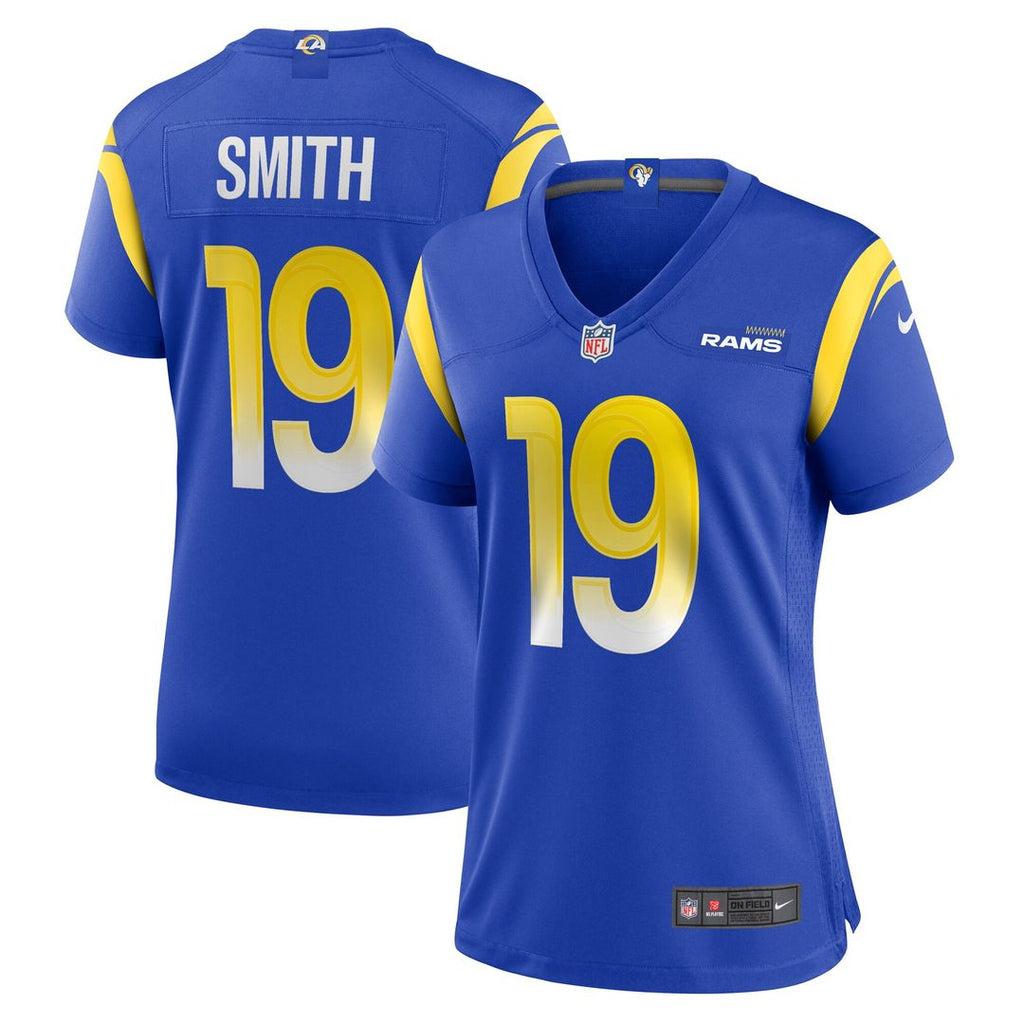 Xavier Smith Los Angeles Rams Nike Women's Home Game Jersey - Royal Official NFL Team Apparel Football Fan Gear