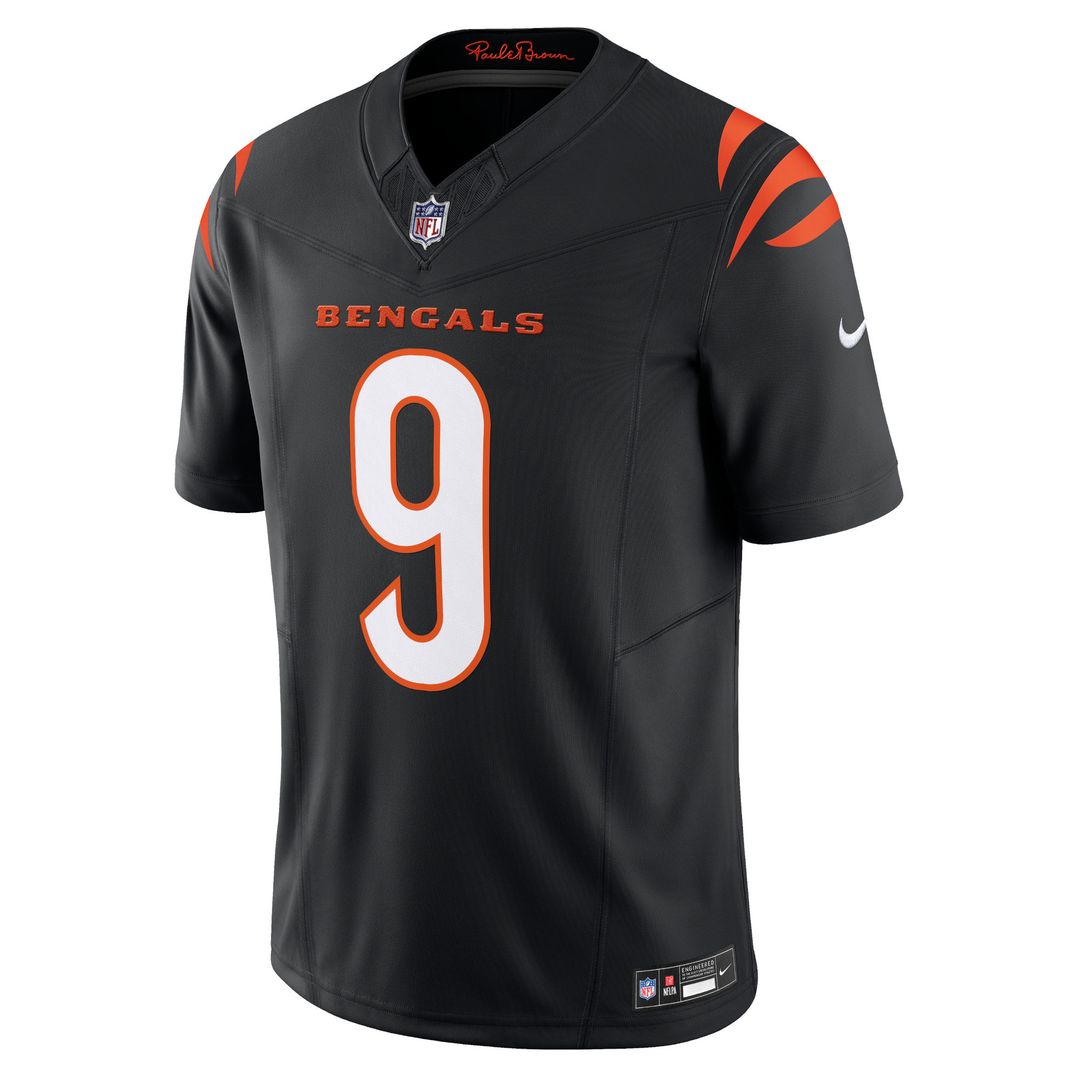 Joe Burrow Cincinnati Bengals Nike Vapor F.U.S.E. Limited Jersey - Black Official NFL Team Apparel Football Fan Gear