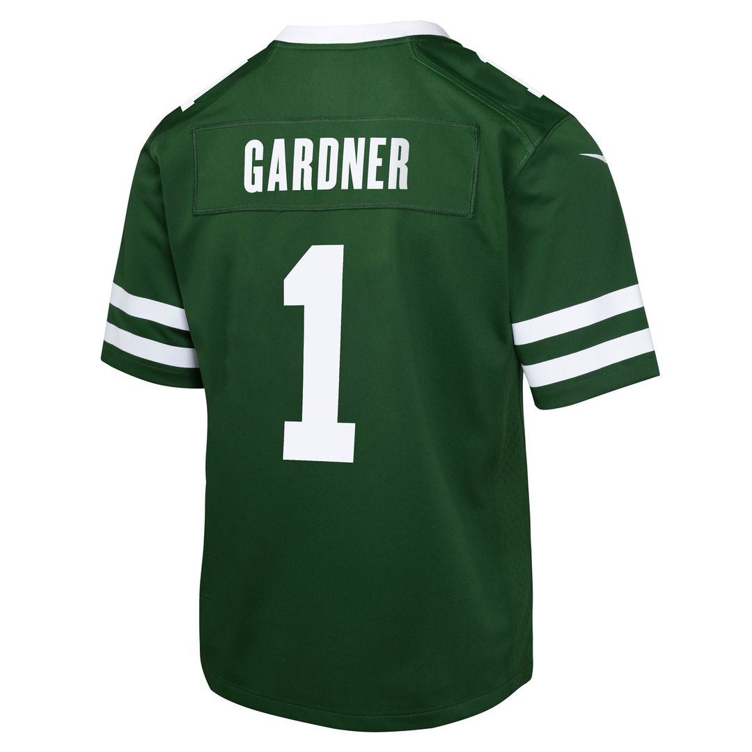 Ahmad Sauce Gardner New York Jets Nike Youth Game Jersey - White Official NFL Team Apparel Football Fan Gear