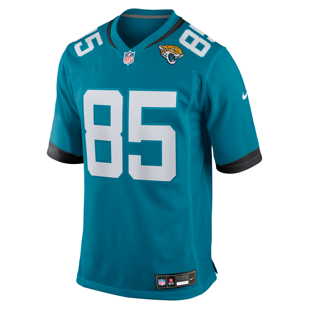 Brenton Strange Jacksonville Jaguars Nike Team Game Jersey - Teal Official NFL Team Apparel Football Fan Gear
