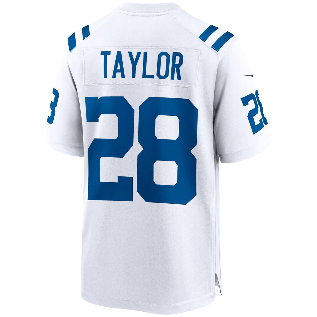 Jonathan Taylor Indianapolis Colts Nike Game Jersey - White Official NFL Team Apparel Football Fan Gear
