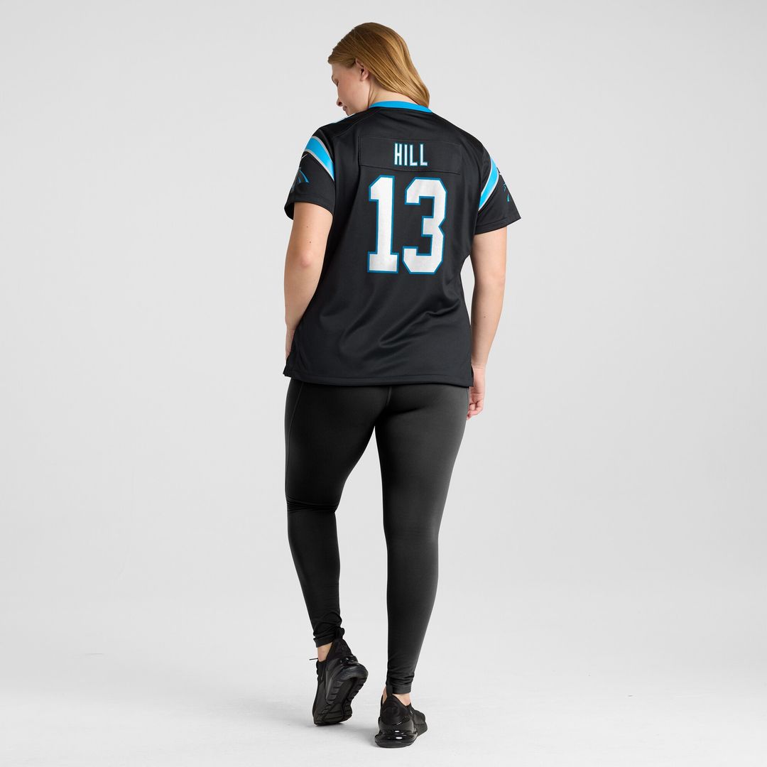 Troy Hill Carolina Panthers Nike Women's Team Game Jersey - Black Official NFL Team Apparel Football Fan Gear