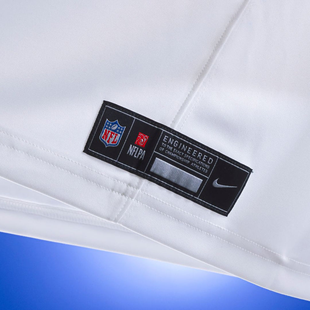 Puka Nacua Los Angeles Rams Nike Vapor F.U.S.E. Stitched Limited Jersey - White Official NFL Team Apparel Football Fan Gear