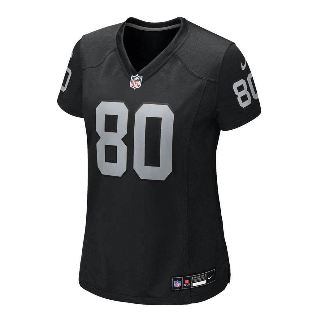 Ian Thomas Las Vegas Raiders Nike Women's Team Game Jersey - Black Official NFL Team Apparel Football Fan Gear