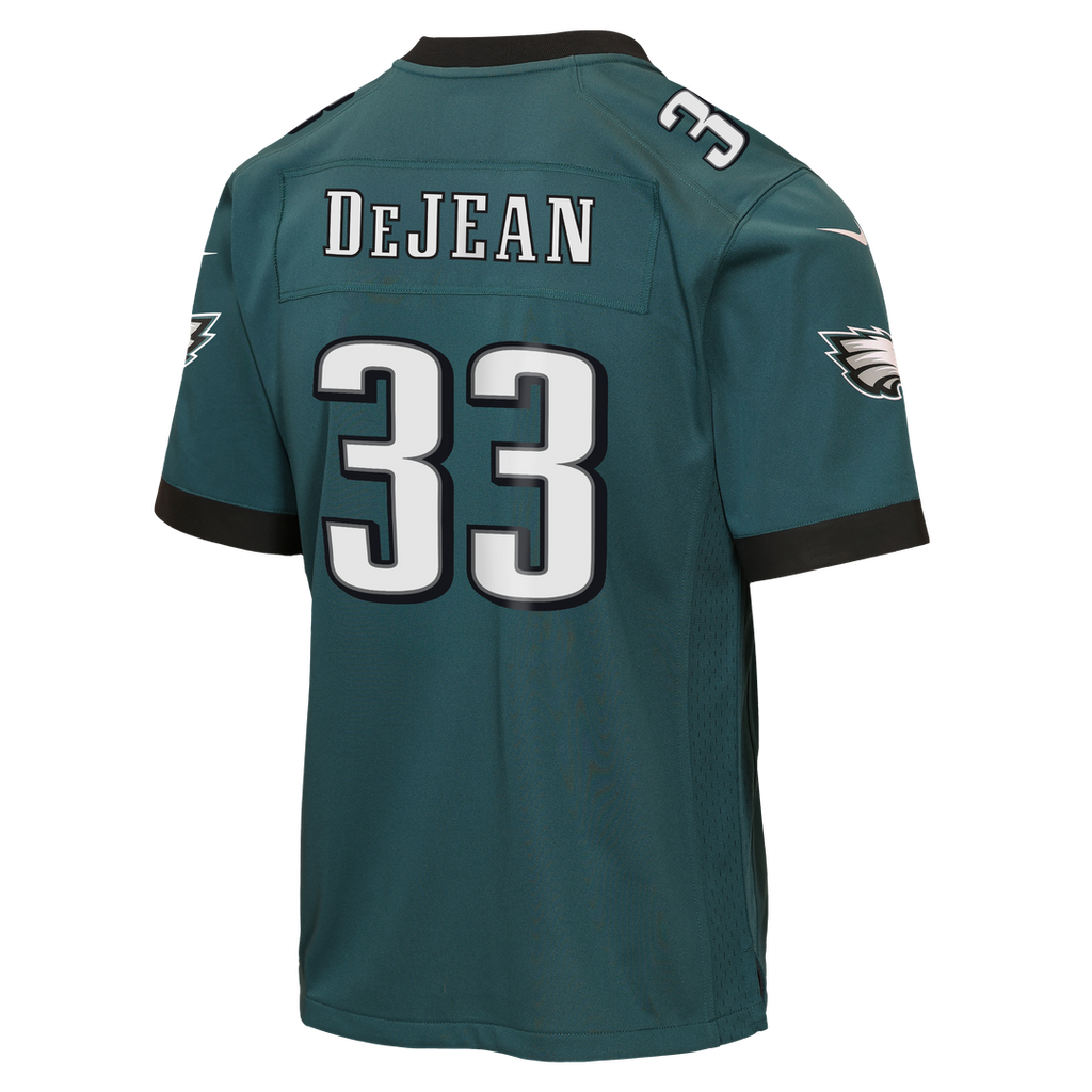 Cooper DeJean Philadelphia Eagles Nike Youth Team Game Jersey - Midnight Green Official NFL Team Apparel Football Fan Gear