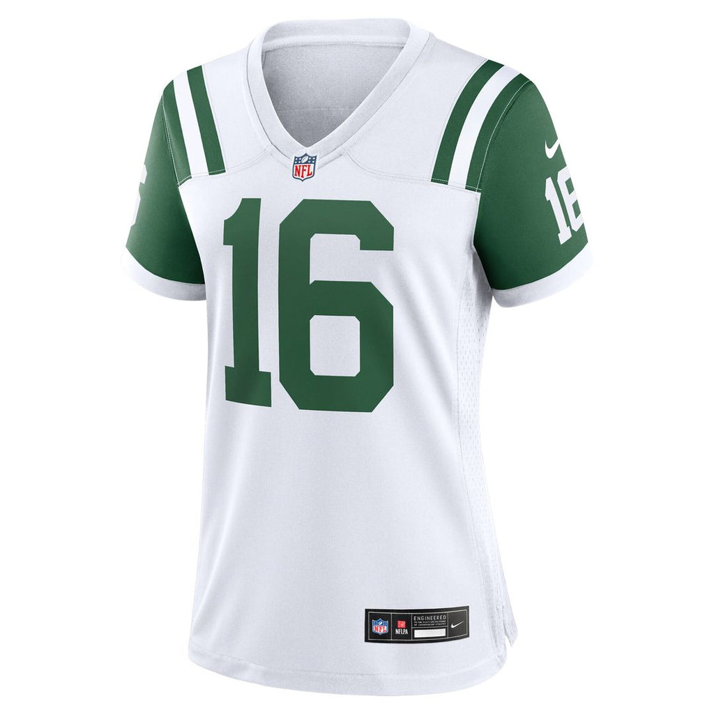 Vinny Testaverde New York Jets Nike Women's Classic Alternate Retired Player Game Jersey - White Official NFL Team Apparel Football Fan Gear