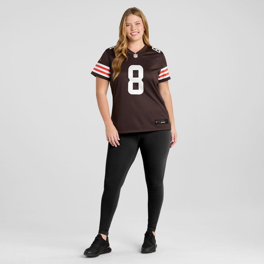 Dillon Gabriel Cleveland Browns Nike Women's Team Game Jersey - Brown Official NFL Team Apparel Football Fan Gear