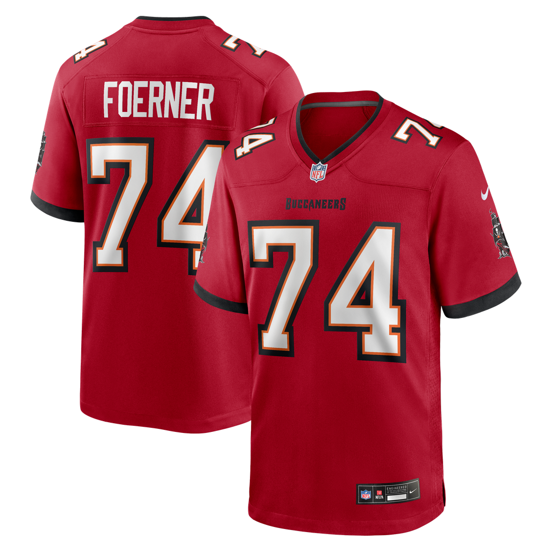 Marshall Foerner Tampa Bay Buccaneers Nike Team Game Jersey - Red Official NFL Team Apparel Football Fan Gear